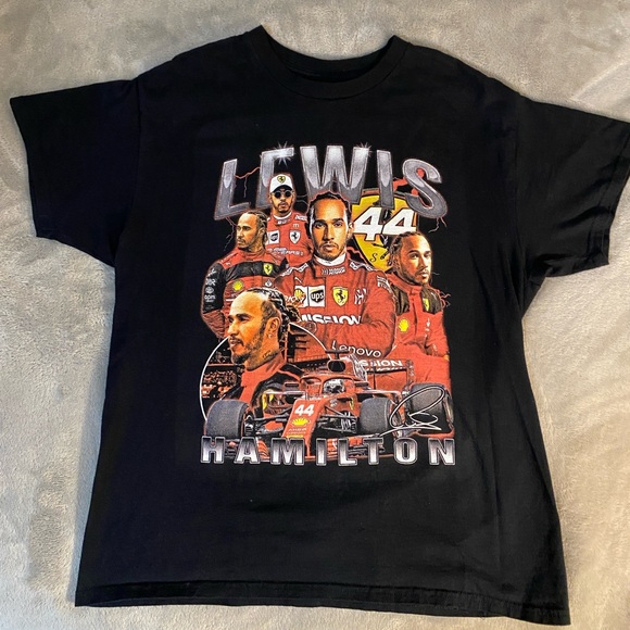 Lewis Hamilton T Shirt - Picture 1 of 5